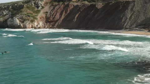 From the beach flying Video stock 165294304