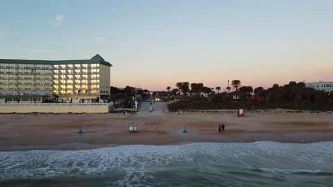 Beach flyout Stock Footage 156495427