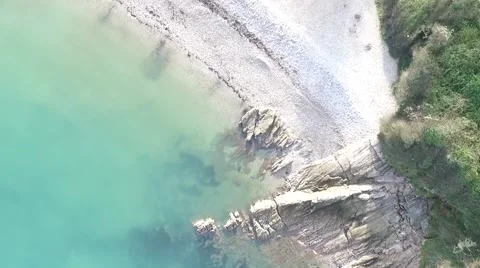 Beach Flyover. Video stock 57390828