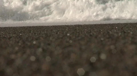 Beach Foam  Stock Footage 484066