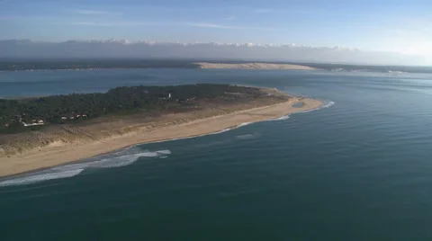 Beach Font of atlantic ocean Video stock 51140913