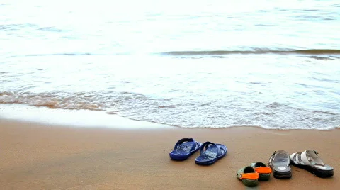 The beach Stock Footage
