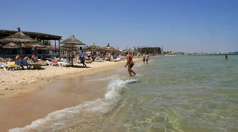 Beach Stock Footage 776919