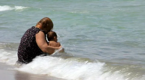 On the beach Stock Footage 779162