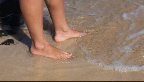 On the beach Stockbeeldmateriaal 2812252