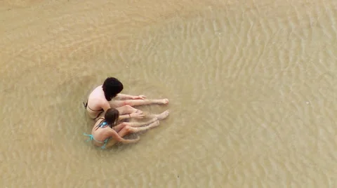 On the beach Stock Footage 5505422