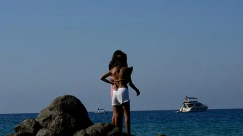 Beach Stock Footage 8509690