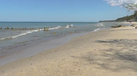 Beach Stock Footage 11054932