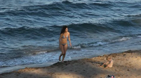 Beach Stock Footage 11968784