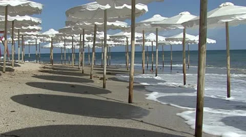 Beach Stock Footage 12050106