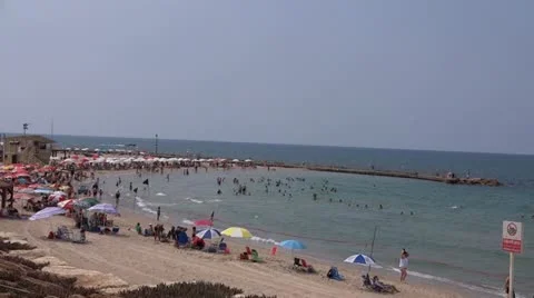 At the beach Stock Footage 12232532