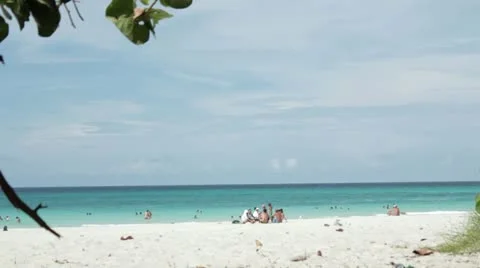 Beach Stock Footage 12366297