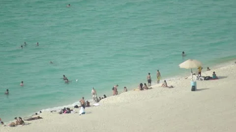 Beach Stock Footage 12479396