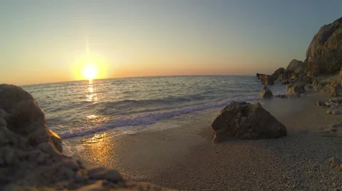 Beach Stock Footage 32270624