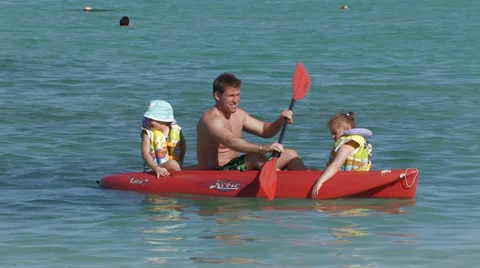 At the Beach Stock Footage 33827576