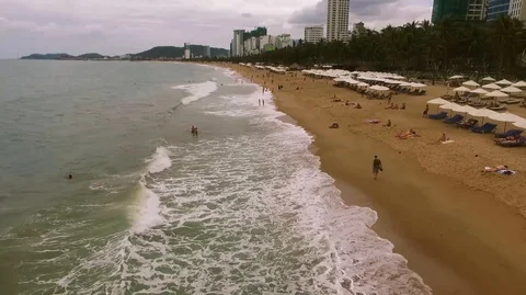 On the beach Stock Footage 86674292