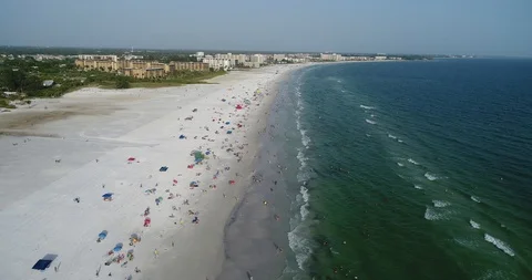 At the Beach Stock Footage 91755255