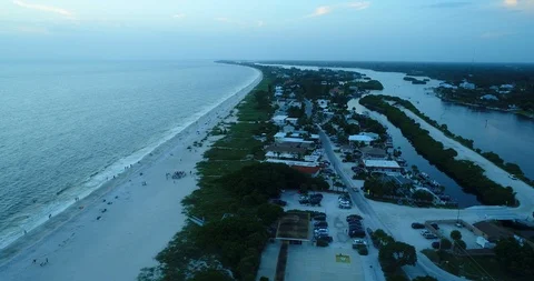 At the Beach Stock Footage 91755264