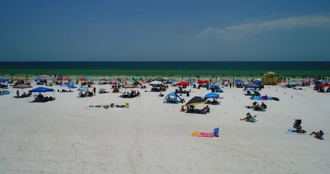 At the Beach Stock Footage 91755295