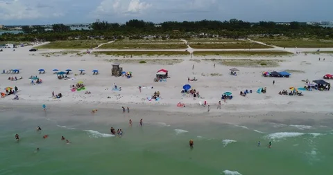 At the Beach Stock Footage 92002694