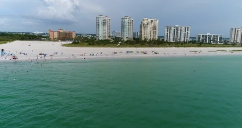 At the Beach Stock Footage 92006034