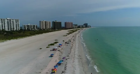 At the Beach Stock Footage 92007399