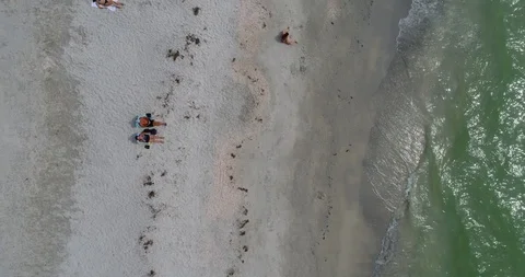 At the Beach Stock Footage 92007415