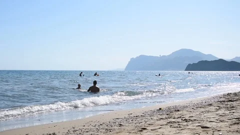 Beach Stock Footage 93874719