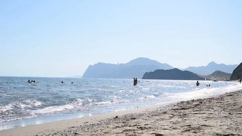 Beach Stock Footage 93874800