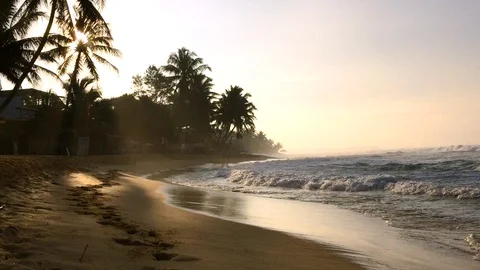 On The Beach Video stock 101024146
