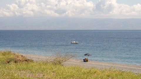 On the beach Video stock 121091491