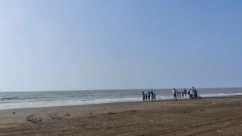 Beach Stock Footage 121685736