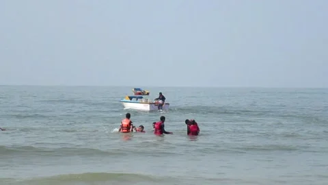 The beach Video stock 154548471