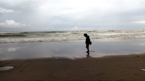 Beach Video stock 209597424