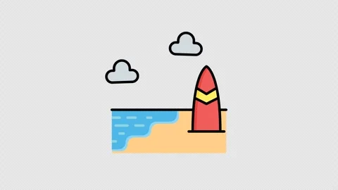 Beach Stock Footage 287199868