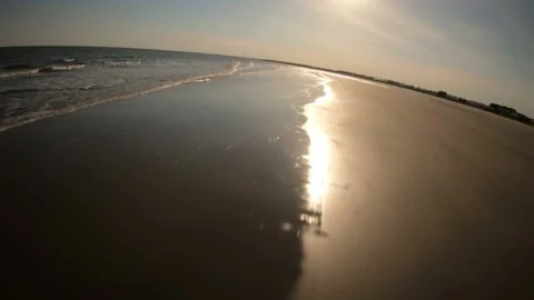 Beach FPV Fight Video stock 155077225