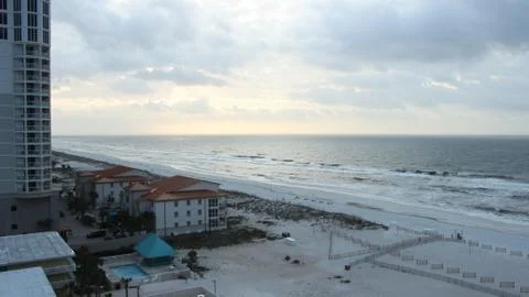 Beach Front 库存照片