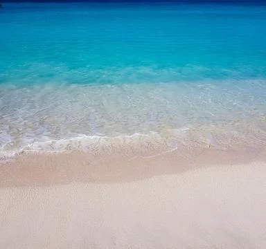 Beach front of the sea Stock Photos