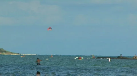 Beach fun hdp Video stock 401752