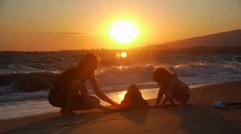 Beach girls3 Stockbeeldmateriaal 7541382