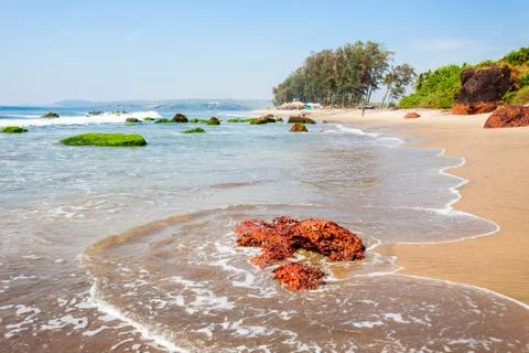 Beach in Goa, India Stock Photos