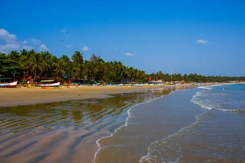 Beach In Goa Stock Photos
