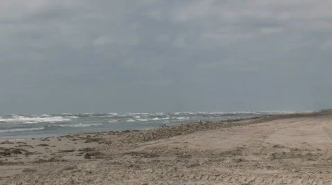Beach grader close back M HD Stock Footage 118874