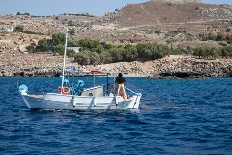 Beach in greece Foto stock