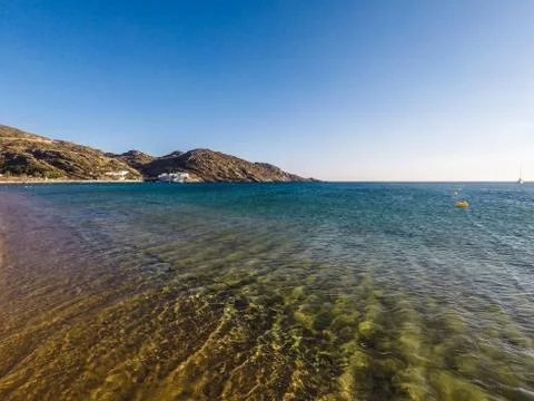 Beach in Greece Stock Photos