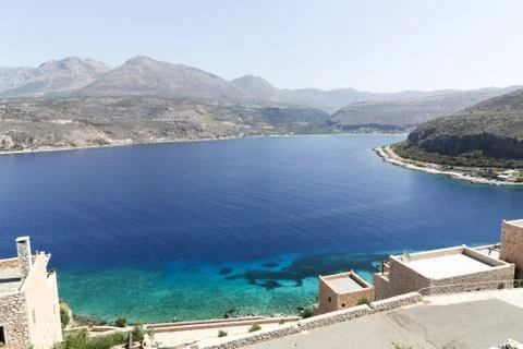 Beach in Greece Stock Photos