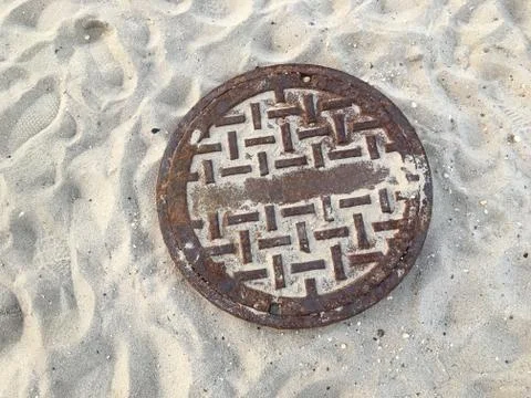 Beach Gutter System Stock Photos