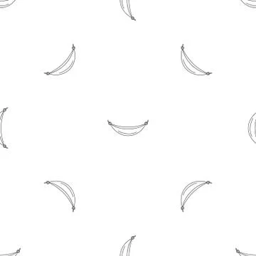 Beach hammock pattern seamless vector Illustrazione stock