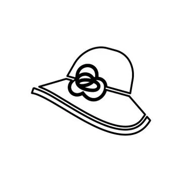 Beach hat icon. Beach and vacation icon vector illustration Stock Illustration