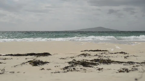 Beach in the hebrides Stock Footage 29489008